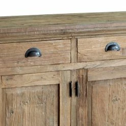 Altholz Sideboard Yuri Aus Teak Massivholz -Landuva Shop altholz sideboard teak massivholz 200 cm yuri 04