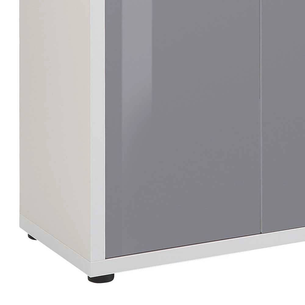 Arbeitszimmer Sideboard mit 2 Türen & 3 Fächern - Tederana Arbeitszimmer Sideboard Mit 2 Türen & 3 Fächern - Tederana -Landuva Shop arbeitszimmer sideboard mit 2 tueren 3 faechern 4 schubladen in grau tederana 02