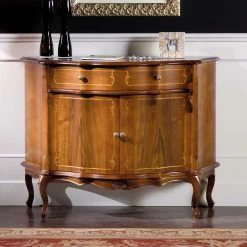 Barock Kombikommode Dentro Mit Furnier Nussbaum