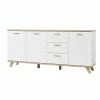 Büro Sideboard Farina In Weiß 2 Büro Sideboard Farina In Weiß -Landuva Shop buero sideboard weiss eiche farina f