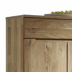 Büro Sideboard Natrius Aus Wildeiche Massivholz -Landuva Shop buero sideboard wildeiche massivholz 120 cm natrius 02