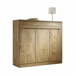 Büro Sideboard Natrius Aus Wildeiche Massivholz