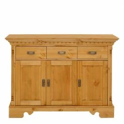 Dekorative Kombi Kommode Aus Kiefer Massiv - Fausanda