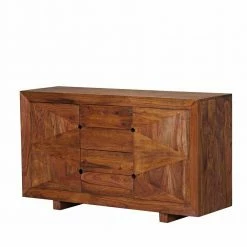 Design Holz Sideboard Hoslo Extravagante Optik