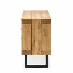 Design Kombi-Kommode Im Industrial Style - Vastillo -Landuva Shop design kombi kommode im industrial style aus asteiche metall vastillo 04