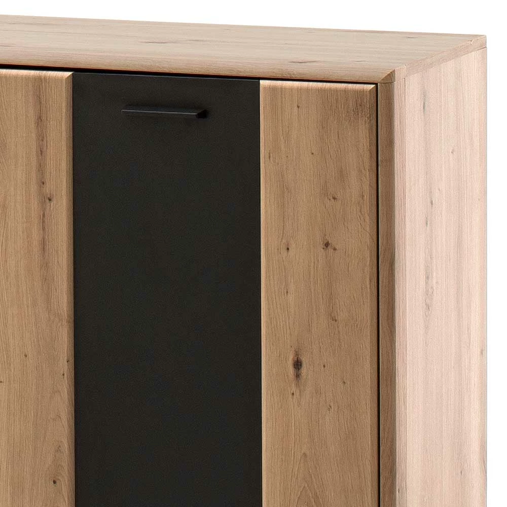 Design Kombikommode 119x103x44 cm - Larinca Design Kombikommode 119x103x44 Cm - Larinca -Landuva Shop design kombikommode 119x103x44 cm in eiche grau aus mdf larinca 03