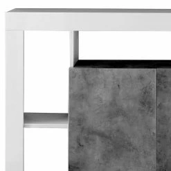 Design Kommode Mit 3 Türen & 6 Fächern - Harrisons -Landuva Shop design kommode mit 3 tueren 6 faechern in beton dekor weiss hg harrisons 04