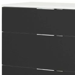 Design-Kommode Mit Drehtür Und Schubladen - Reanna 5 Design-Kommode Mit Drehtür Und Schubladen - Reanna -Landuva Shop design kommode mit drehtuer und schubladen in anthrazit glas weiss reanna 03