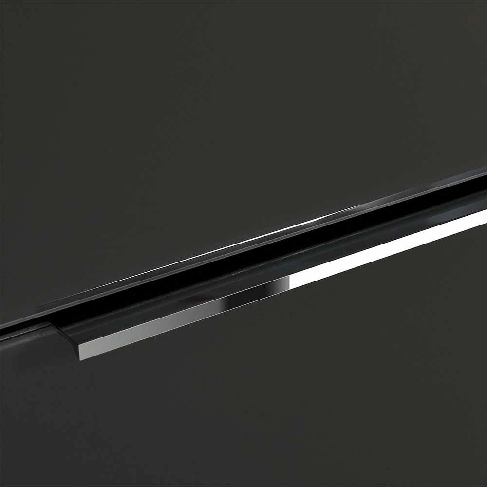 Design-Kommode mit Drehtür und Schubladen - Reanna Design-Kommode Mit Drehtür Und Schubladen - Reanna -Landuva Shop design kommode mit drehtuer und schubladen in anthrazit glas weiss reanna 05