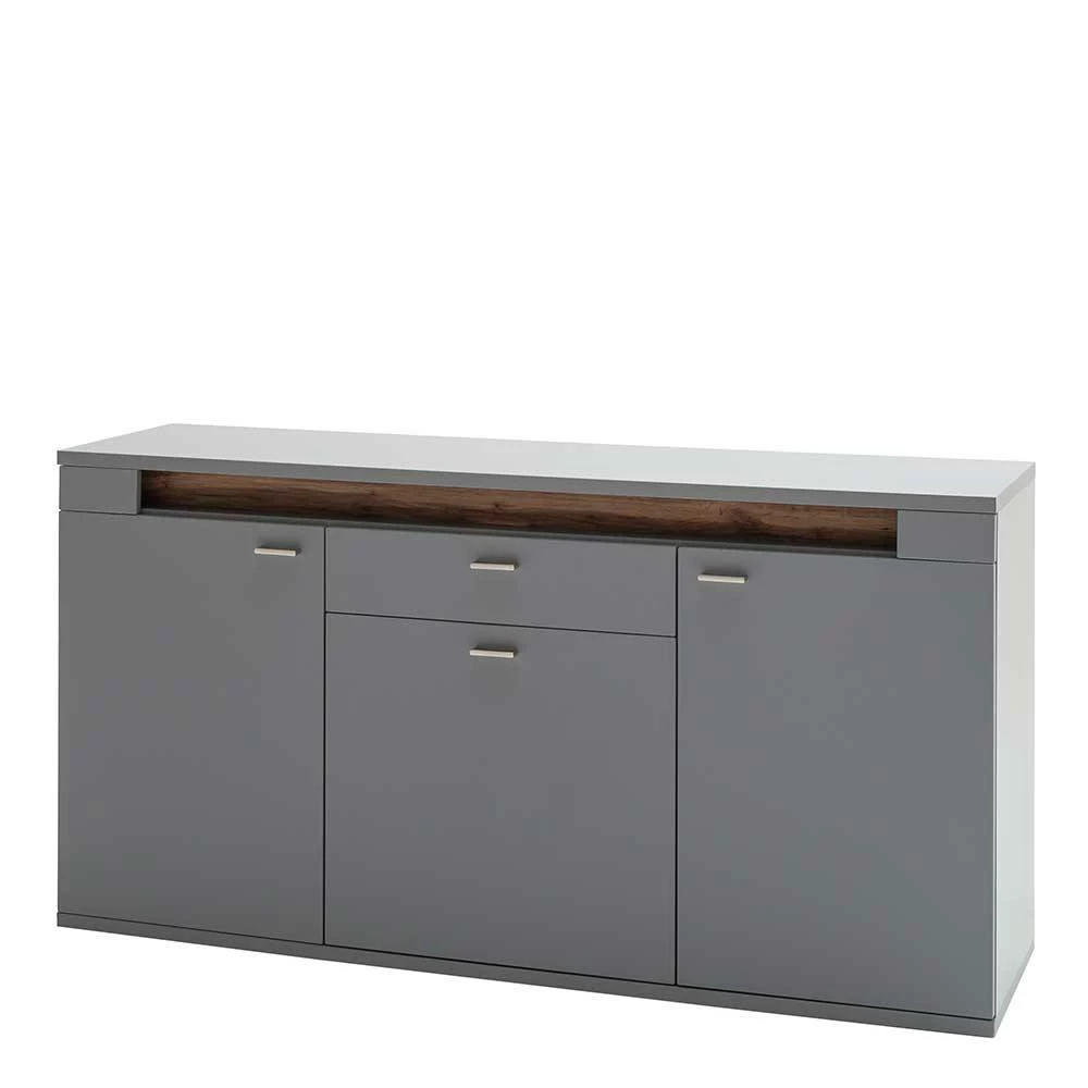 Design Sideboard mit Licht LED - Adecias Design Sideboard Mit Licht LED - Adecias -Landuva Shop design sideboard mit licht led in grau wildeiche dekor adecias f