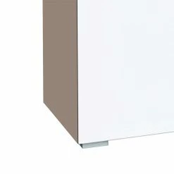 Design Sideboard Flavur In Weiß Beige -Landuva Shop design sideboard weiss beige glas beschichtet flavur 03