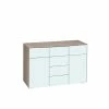 Design Sideboard Granita In Weiß Beige -Landuva Shop design sideboard weiss beige glas granita f