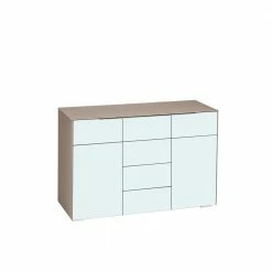 Design Sideboard Granita In Weiß Beige