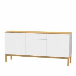 Design Sideboard Dadoncas In Weiß Eiche -Landuva Shop design sideboard weiss eiche grifflos dadoncas 04