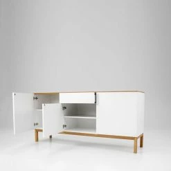 Design Sideboard Dadoncas In Weiß Eiche -Landuva Shop design sideboard weiss eiche grifflos dadoncas 05