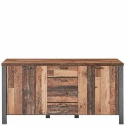 Designer-Sideboard In Holzoptik Used Look - Firodras 4 Designer-Sideboard In Holzoptik Used Look - Firodras -Landuva Shop designer sideboard in holzoptik used look anthrazit 179x88x44 firodras 02