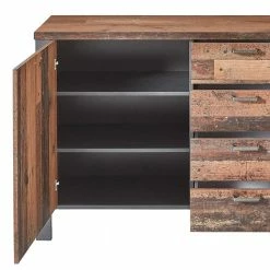 Designer-Sideboard In Holzoptik Used Look - Firodras 6 Designer-Sideboard In Holzoptik Used Look - Firodras -Landuva Shop designer sideboard in holzoptik used look anthrazit 179x88x44 firodras 04