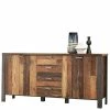 Designer-Sideboard In Holzoptik Used Look - Firodras -Landuva Shop designer sideboard in holzoptik used look anthrazit 179x88x44 firodras f