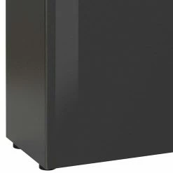 Dunkelgraue Kombi-Kommode Mit 181cm Breite - Noliesda -Landuva Shop dunkelgraue kombi kommode mit 181cm breite 2 tuerig vier schubladen noliesda 02