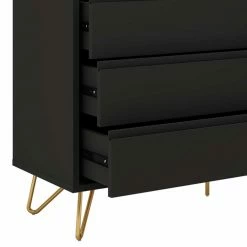 Dunkelgraue Kommode Im Skandinavischen Stil - Palium 7 Dunkelgraue Kommode Im Skandinavischen Stil - Palium -Landuva Shop dunkelgraue kommode im skandinavischen stil mit sechs schubladen palium 05