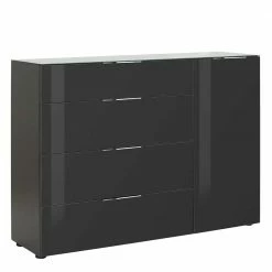 Dunkle Kommode Mit Selbsteinzug - Noliesda