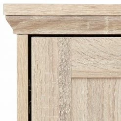 Eiche Nachbildung Kommode Mit Drei Türen - Rienva -Landuva Shop eiche nachbildung kommode mit drei tueren 120x80x35 cm rienva 05