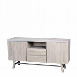 Eichenholz Anrichte In White Wash - Dioca