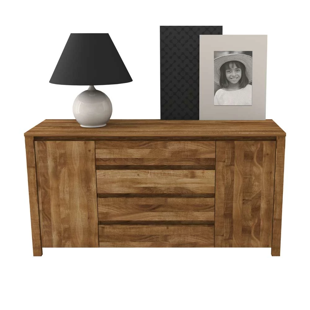 Esszimmer Anrichte Nadalia aus Wildeiche Massivholz Esszimmer Anrichte Nadalia Aus Wildeiche Massivholz -Landuva Shop esszimmer anrichte wildeiche massivholz 150 cm nadalia f