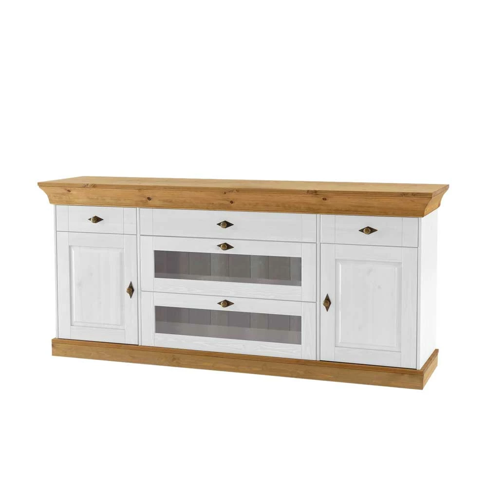 Esszimmer Sideboard Sibiuta im Landhaus Design Esszimmer Sideboard Sibiuta Im Landhaus Design -Landuva Shop esszimmer sideboard landhaus design weiss kiefer teilmassiv sibiuta f