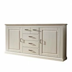 Esszimmer Sideboard Rozasa In Weiß Taupe