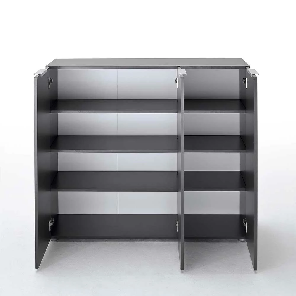 Garderoben Sideboard Masculino in Anthrazit Garderoben Sideboard Masculino In Anthrazit -Landuva Shop garderoben sideboard anthrazit fuer schuhe masculino 04