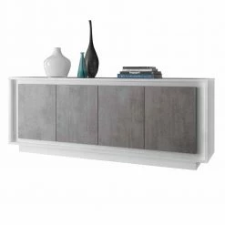 Geradliniges Sideboard In Beton Optik - Crusoe