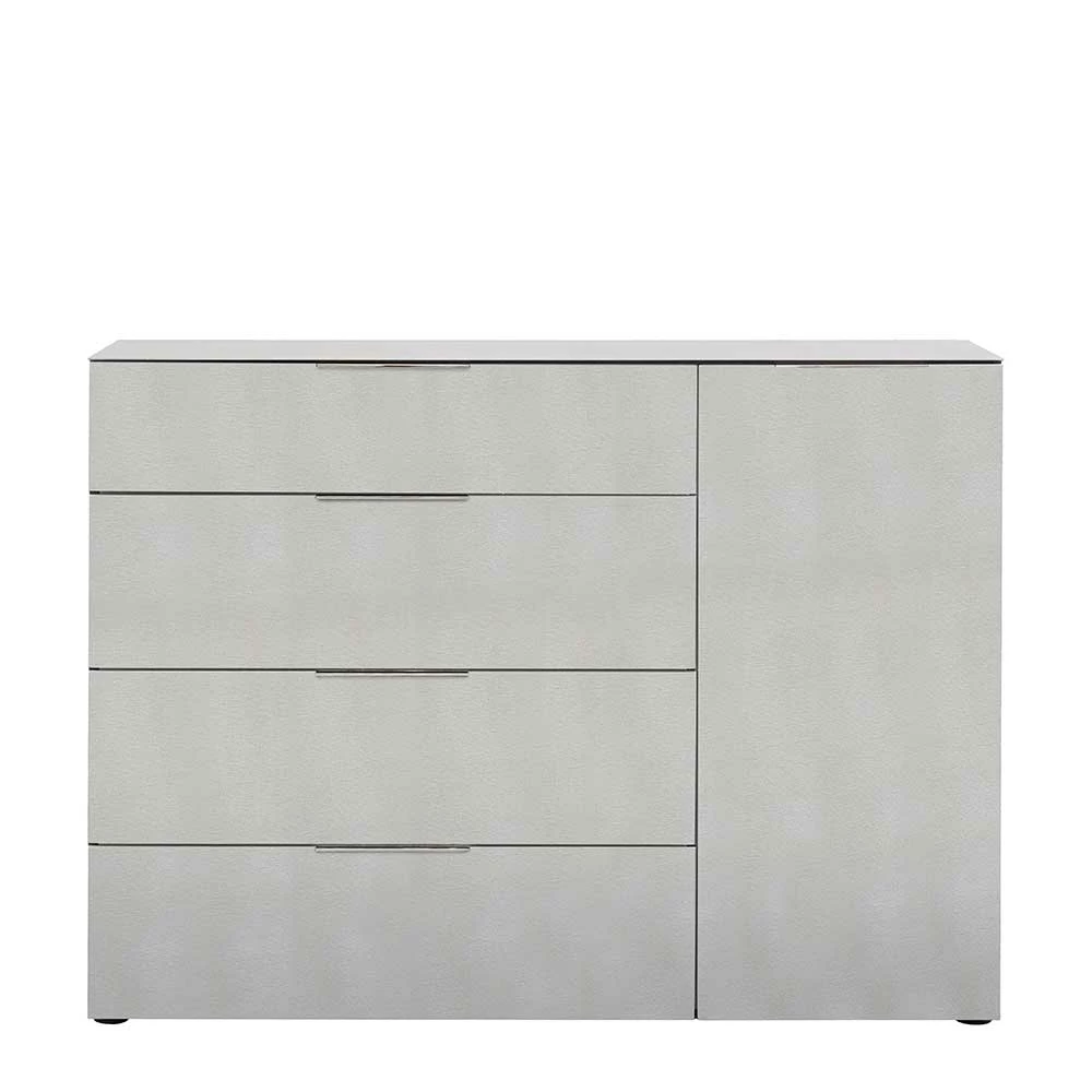 Glasfront Kommode in Beigegrau - Calivia Glasfront Kommode In Beigegrau - Calivia -Landuva Shop glasfront kommode in beigegrau mit korpus in sonoma eiche dekor calivia 02