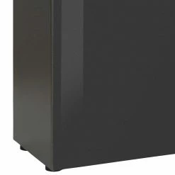 Graues Sideboard Glasbeschichtet - Noliesda -Landuva Shop graues sideboard glasbeschichtet mit gedaempften tueren soft close schubladen noliesda 02