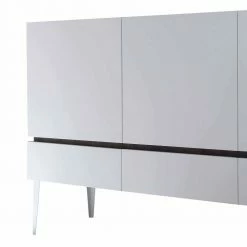 Große Design Kommode In Weiß - Omidas 4 Große Design Kommode In Weiß - Omidas -Landuva Shop grosse design kommode in weiss mit 3 schubladen 3 tueren omidas 02