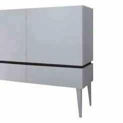 Große Design Kommode In Weiß - Omidas 5 Große Design Kommode In Weiß - Omidas -Landuva Shop grosse design kommode in weiss mit 3 schubladen 3 tueren omidas 03