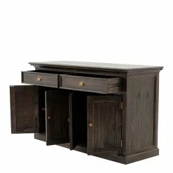 Große Kolonialstil Kommode In Black Wash - Crystoga 7 Große Kolonialstil Kommode In Black Wash - Crystoga -Landuva Shop grosse kolonialstil kommode in black wash mindi furnier 145x85x50 crystoga 05