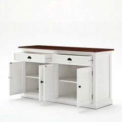 Große Landhaus Kommode Venzeno In Weiß 4 Große Landhaus Kommode Venzeno In Weiß -Landuva Shop grosse landhaus kommode in weiss braun venzeno 03