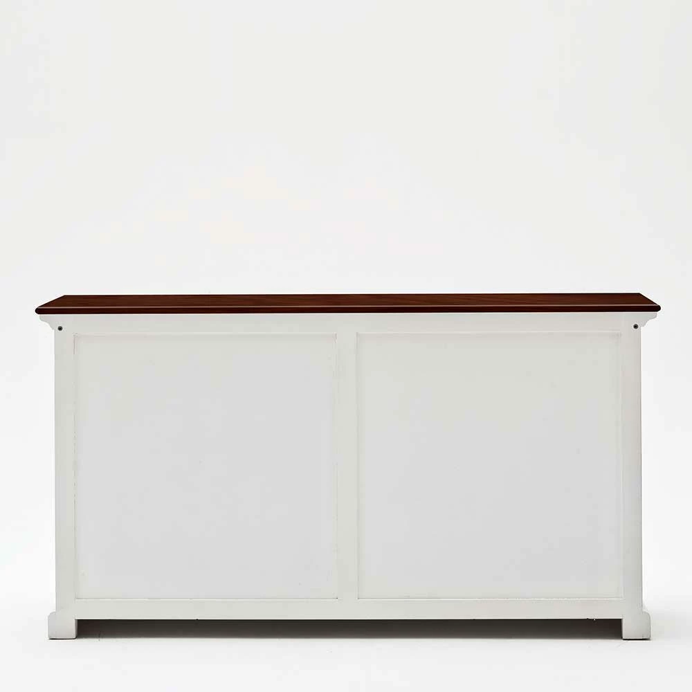 Große Landhaus Kommode Venzeno in Weiß Große Landhaus Kommode Venzeno In Weiß -Landuva Shop grosse landhaus kommode in weiss braun venzeno 04