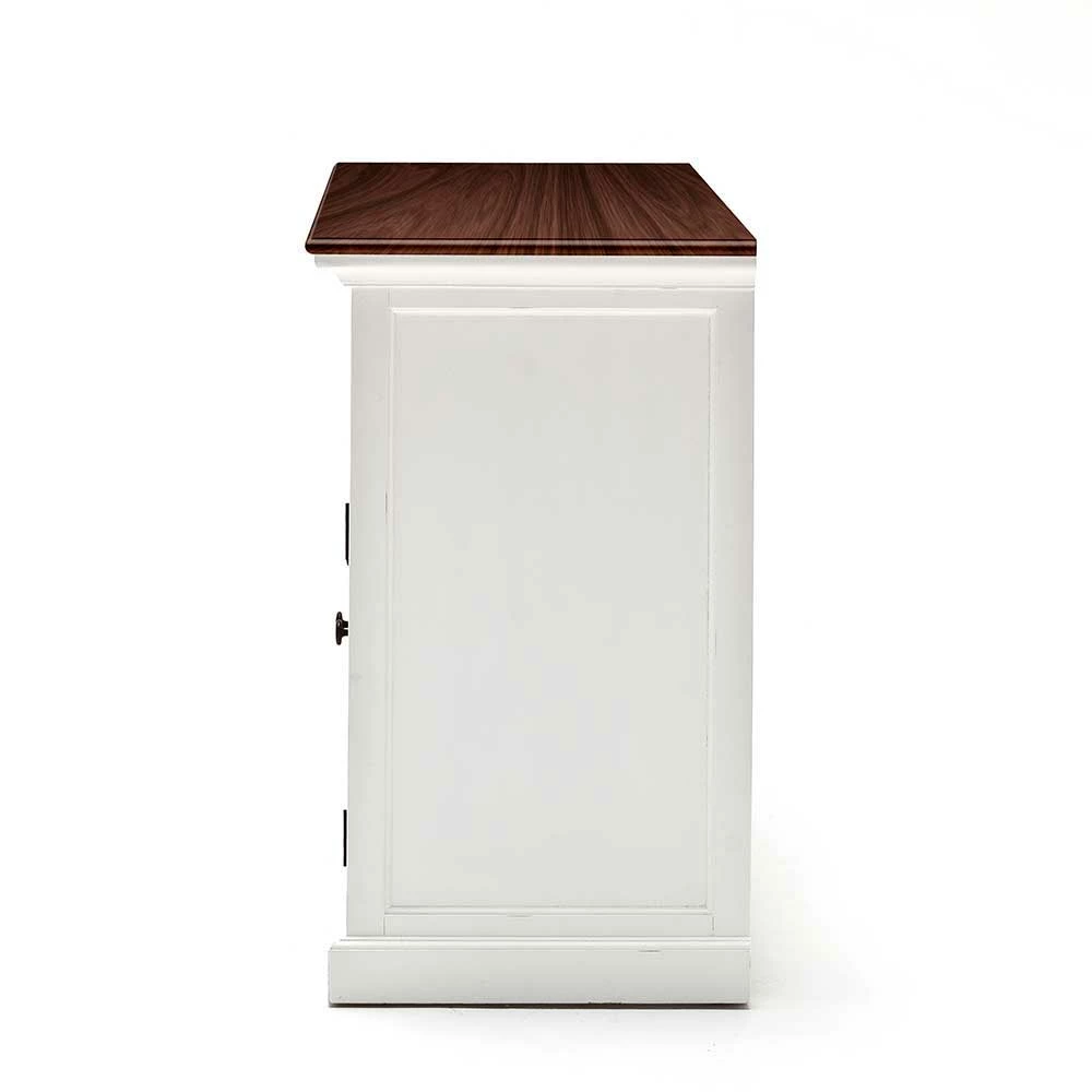 Große Landhaus Kommode Venzeno in Weiß Große Landhaus Kommode Venzeno In Weiß -Landuva Shop grosse landhaus kommode in weiss braun venzeno 05