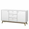 Günstiges Skandi Sideboard Aus MDF - Kolreva 1 Günstiges Skandi Sideboard Aus MDF - Kolreva -Landuva Shop guenstiges skandi sideboard aus mdf in weiss mit natur kolreva f