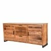 Handgearbeitetes Sideboard Mit 190 Cm Breite - Sledias 2 Handgearbeitetes Sideboard Mit 190 Cm Breite - Sledias -Landuva Shop handgearbeitetes sideboard mit 190 cm breite aus massivholz metall sledias f