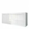 Hochglanz Sideboard In Weiß 4-türig - Sogno 2 Hochglanz Sideboard In Weiß 4-türig - Sogno -Landuva Shop hochglanz sideboard in weiss 4 tuerig in modernem design sogno f