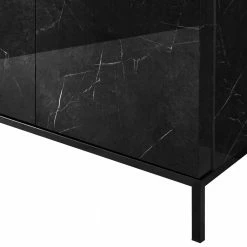 Hochglanz Sideboard Mit 207 Cm Breite - Cabriza 5 Hochglanz Sideboard Mit 207 Cm Breite - Cabriza -Landuva Shop hochglanz sideboard mit 207 cm breite in schwarz marmor optik cabriza 03