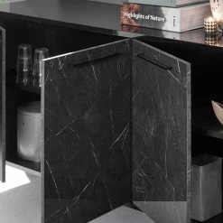 Hochglanz Sideboard Mit 207 Cm Breite - Cabriza 6 Hochglanz Sideboard Mit 207 Cm Breite - Cabriza -Landuva Shop hochglanz sideboard mit 207 cm breite in schwarz marmor optik cabriza 04