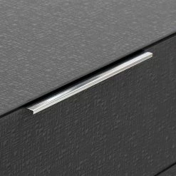 Hohe Anrichte In Anthrazit Glas - Mangoa -Landuva Shop hohe anrichte in anthrazit glas und sonoma eiche dekor 181x99x40 mangoa 04