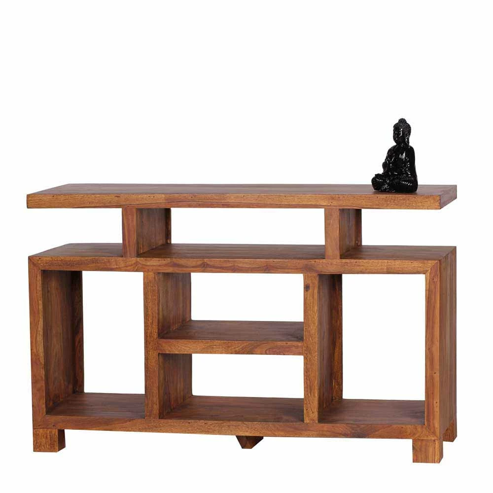 Holz Design Sideboard Hoslo als offenes Regal Holz Design Sideboard Hoslo Als Offenes Regal -Landuva Shop holz design sideboard offenes regal massivholz sheesham hoslo 01