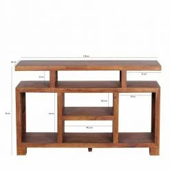 Holz Design Sideboard Hoslo Als Offenes Regal 4 Holz Design Sideboard Hoslo Als Offenes Regal -Landuva Shop holz design sideboard offenes regal massivholz sheesham hoslo 02