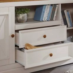 Kiefer Sideboard Elvelina In Weiß & Eichefarben 7 Kiefer Sideboard Elvelina In Weiß & Eichefarben -Landuva Shop kiefer sideboard in weiss eichefarben landhaus elvelina 05