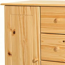 Kiefernholz Kommode Im Country Style - Kascanu 5 Kiefernholz Kommode Im Country Style - Kascanu -Landuva Shop kiefernholz kommode im country style mit kugelfuessen kascanu 03